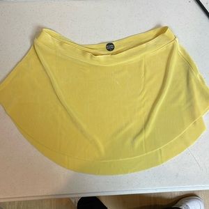 Bullet pointe skirt - yellow